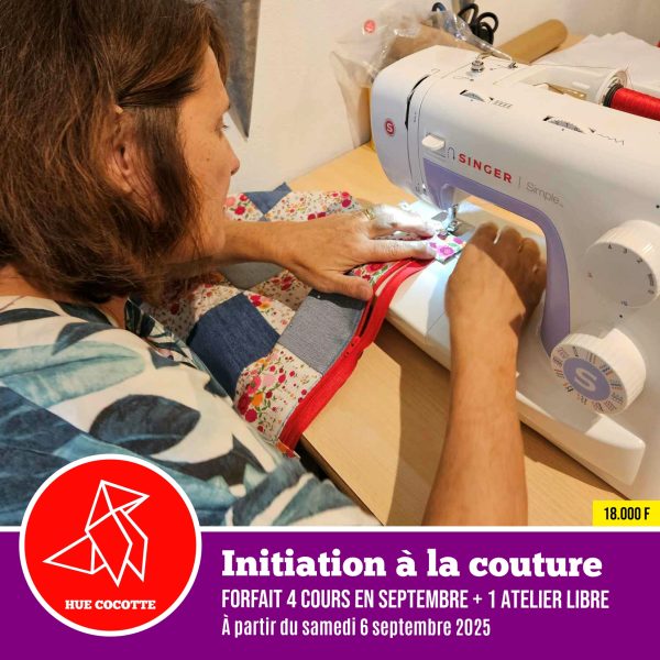 Initiation à la couture - Août 2025